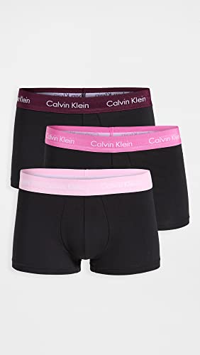 Image of Calvin Klein Cotton Stretch 3 Pack Low Rise Trunks