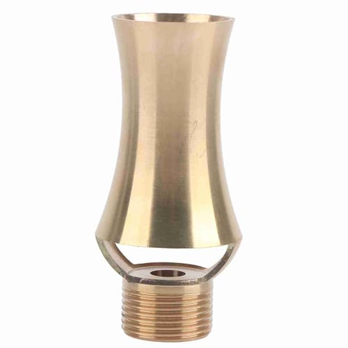 Brass Ice Tower Cascade Cedar Water Fountain Nozzle Spray for Ponds Gardens Threaded Brass Spray Head Size 88mm (4 Points 6 Points Universal Type)