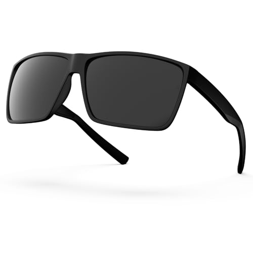 Image of MAXJULI XL Z87 Sunglasses for Big Wide Heads Men TR90 Ultralight UV400 Protection Glasses 8108