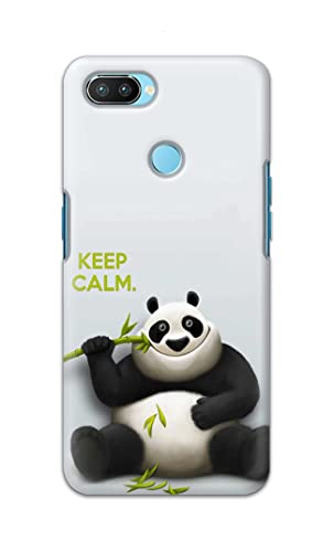 Image of PRINTFIDAA� Printed Hard Back Cover Case for Realme 2 Pro Back Cover (Cartoon Panda) -2808