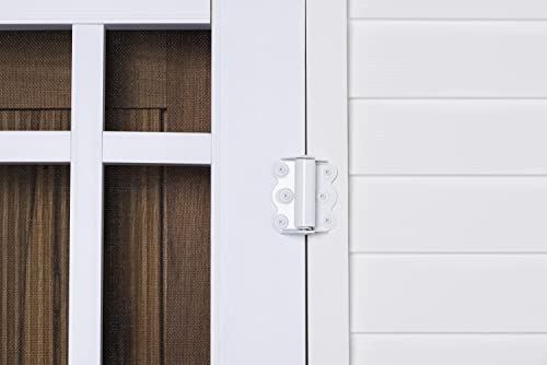 Wright Products V226Wh Spring Loaded Door 2Pk Self Closing Hinge, White #TOP3