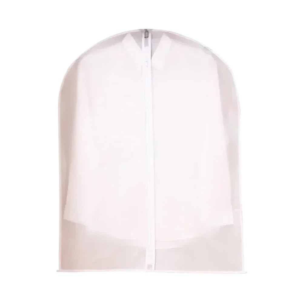 10PCS Clothes Dust Cover Transparent Thickened Washable Hanging Suit Coat Protector Household Storage Bag(60x120cm 5PCS)