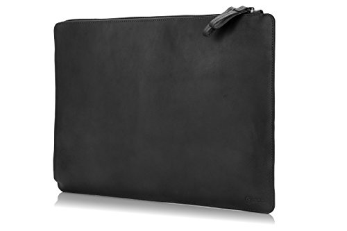 Preisvergleich Produktbild CASEual Leder Sleeve Italian schwarz, für iPad Pro