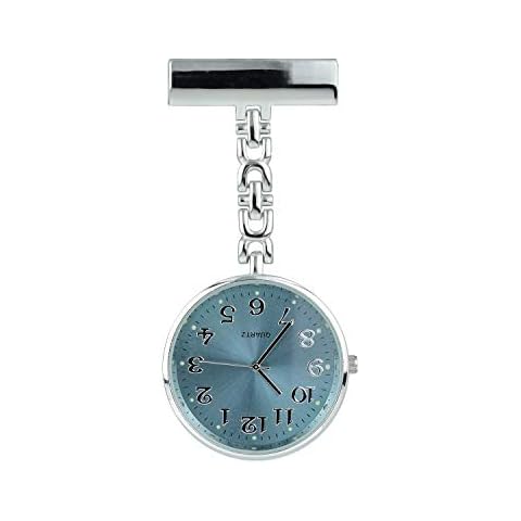 Winkles Nurse Fob Watch Nurse Gift Set | Set of Nurse Fob Pocket Watch | Portable Paramedic Brooch Nurse Pocket Watch with Clip Cover