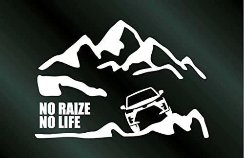 �R�ƃg���^ ���C�Y A200A A210A�n �X�e�b�J�[ NO RAIZE NO LIFE (S�T�C�Y) [��]�m�󒍐��Y�n�A�g���GDOM