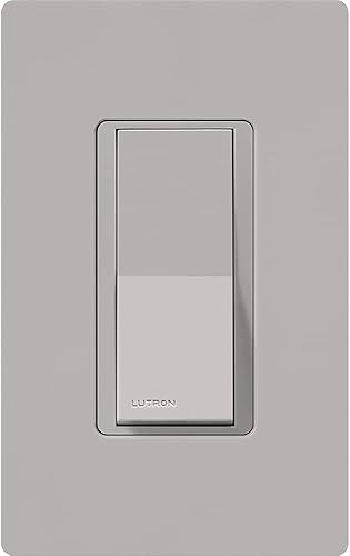 Vista 31 de Lutron MAIN-22200 interruptor de encendido/apagado, 2 unidades, color blanco, 15 amperes, un solo polo