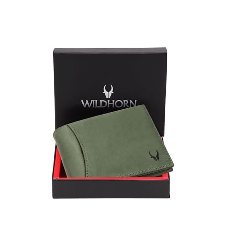 WILDHORN RFID Protected Mens Leather Wallet