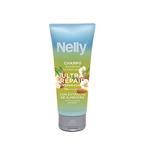 Nelly Champú Ultra Repair - 12 Recipientes de 100 ml - Total: 1200 ml