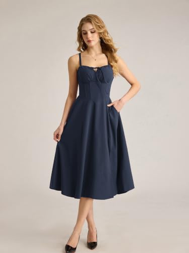 Scarlet Darkness Womens Corset Midi Dress - image 7