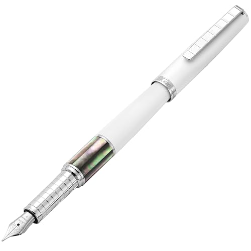 Stylo plume Xezo Speed Master en nacre de Tahiti et laiton léger