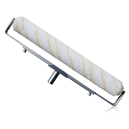 Juego de rodillos de pintura, funda de rodillo de pintura de microfibra de 20 pulgadas, soporte de rodillo expandible, suministros de pintura para paredes y techos de casas (Pelo Largo)