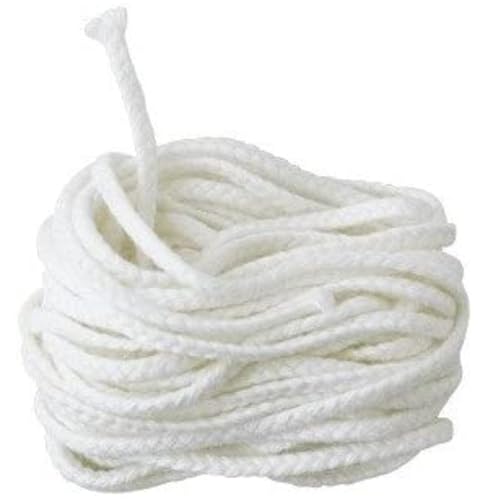 Ilmkerze® Docht Kerzendocht für Kerzen bis 6 cm Durchmesser Länge 10 m | 100% Baumwolle | geeignet für Bienenwachs, Paraffin, Sojawachs, Rapswachs und viele andere Wachse DIY