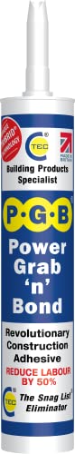 C-Tec Power Grab n Bond adhésif de construction résout collage difficile 290ml