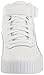 PUMA Shoes Carina 2.0 Mid Sneaker, 5 US Unisex Big Kid, White White Silver