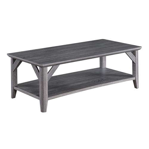 Convenience Concepts Winston Coffee Table 47.25" - Farmhouse, Rustic Center
