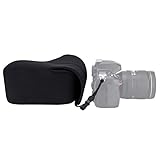 JJC超軽量ネオプレンカメラケース/カメラポーチfor DLSRカメラ – ブラック D750 D610 D7500 D7200 EOS 5D Mark III II 5Ds 5DsR 6D 70D 60D COOLPIX P1100 Panasonic S1 S1R OC-MC3BK