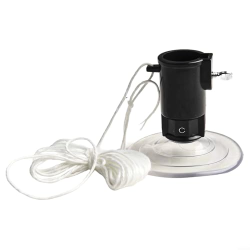 Jotekonoby Cambiador de bombillas con ventosa para techos altos, herramienta de extracción de bombillas planas compatible con riel empotrado y luces LED, no necesita escalera, silicona