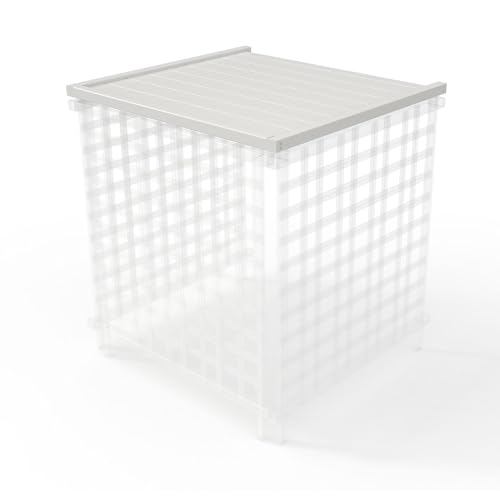 image for Enclo Privacy Screens ZP19054 Liberty Lattice Vinyl Privacy Screen Enc