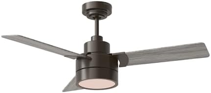 Monte Carlo Fans-Jovie-3 Blade Ceiling Fan with Light Kit in Modern Style-15.4 Inch Tall and 52 Inch Wide-Aged Pewter Fi