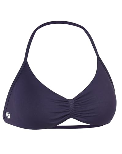 Image of AUROLA Influence Strappy Bra Sports Bras for Women, Backless Padded Impact Strappy Bra Workout Gym Yoga with Removable Cups