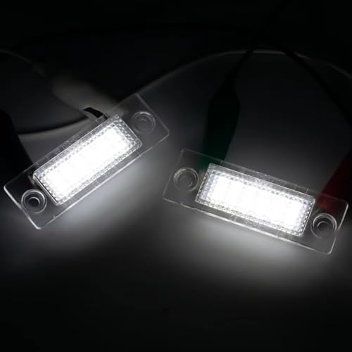 Luces para matrícula de recambio 3B5943021B para Volkswagen Caddy 3 y Touran 6
