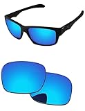 PapaViva Replacement Lenses for Oakley Jupiter Squared OO9135/Jupiter Carbon OO9220 56mm Sunglass Ice Blue Pro+ Anti-reflective Polarized