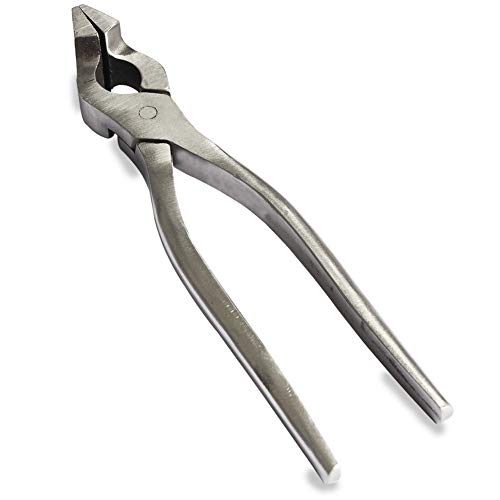 Alicates planos de cuero para manualidades corte de abrazadera lateral 7