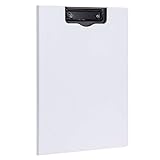 Tamaño: A4 245 * 325 mm. LMM Home Carpeta Portapapeles Carpeta Portafolio Tamaño A4 (3 Colores Opcionales) (Color : White, tamaño : Vertical)