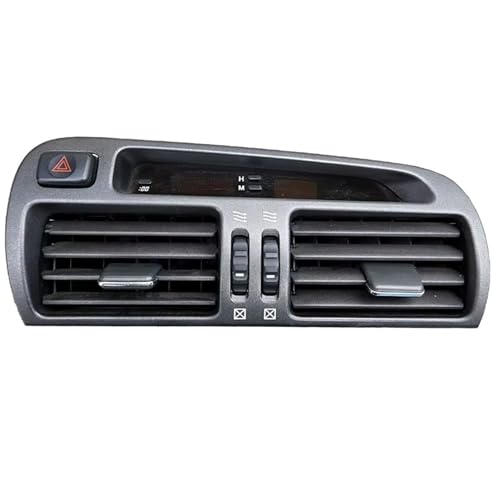 Climatisation pour voiture avec grille d'aération centrale fluide
