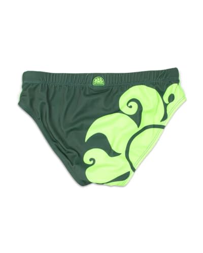 Slip de playa verde Sundek con acabados premium y diseño Leonardo M263SSL3000