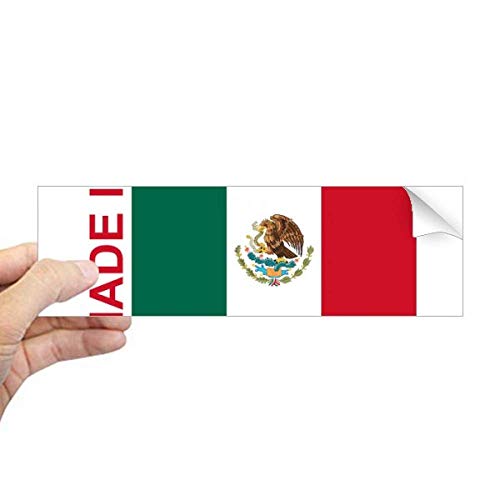 Made in México Country Love adhesivo rectangular para decorar la ventana del salón