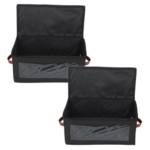 DOITOOL D Printer Filament Storage Box 2pcs with Moisture Control Technology Dust Proof Oxford Cloth Organizer Holds to 