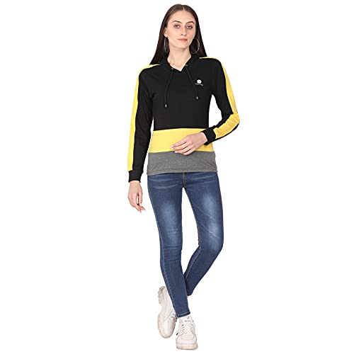 Faricon Full Sleeve Solid Women Cotton Casual Wear Sweatshirt