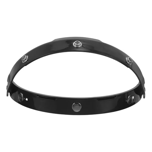 MUSISALY Sujetador de Visera para de Motocicleta Negro Accesorio de Fijación de Plástico Resistente Compatible Cascos de Ciclismo y Moto Herramienta Práctica para Ajuste de Visera