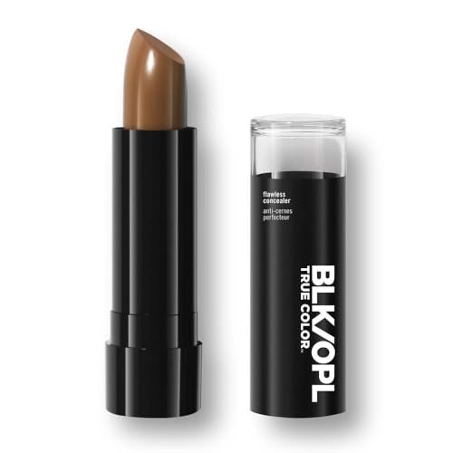 BLK/OPL Flawless Perfecting Concealer, Long-Lasting Face Concealer Stick with Buildable Coverage for Dark Spots, Blemishes & Scars - Creamy Color Corrector Makeup with Matte Finish (Beautiful Bronze)