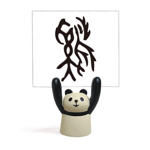 Fixez vos notes importantes grâce au panda stand décoratif zodiaque coq
