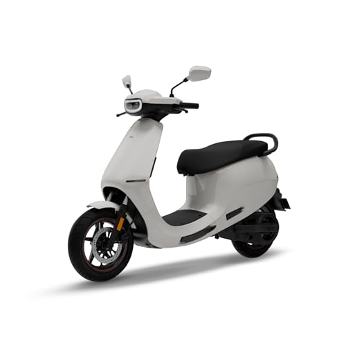 Image of OLA S1 Pro 3rd Gen (4 Kwh) High Speed Electric Scooter with charger - Porcelain White - Ex-Showroom