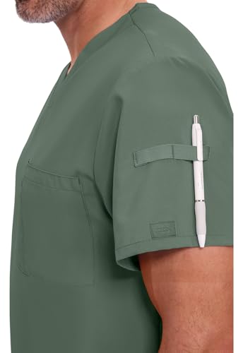 Image of Dickies EDS Essentials Men Scrubs Top Tuckable V-Neck DK635