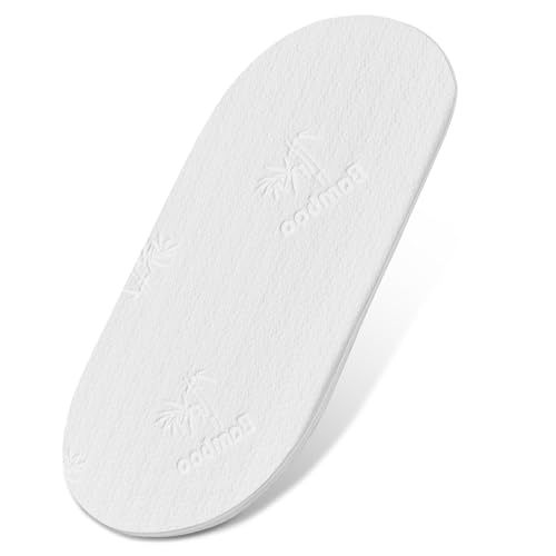 Image of 30x15 Bassinet Mattress forDream On Me Lacy: 2 inch Thick Dual Sided Gel Memory Foam Bassinet Mattress Fit for Most Moses Basket and Dream On Me Lacy Bassinet