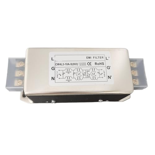 Filtro de CA monofásico purificador de fuente de alimentación 220v CW4L3 anti EMI