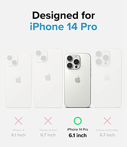 Image of Ringke Fusion Design Compatible with iPhone 14 Pro Case Cover Hard Graphic Designed Back Soft Flexible TPU Bumper Scratch Resistant Natural Form iPhone 14 Pro Back Cover - Jeju