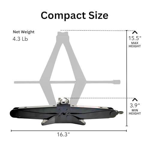 Image of 2 Ton Scissor Jack Kit for Car