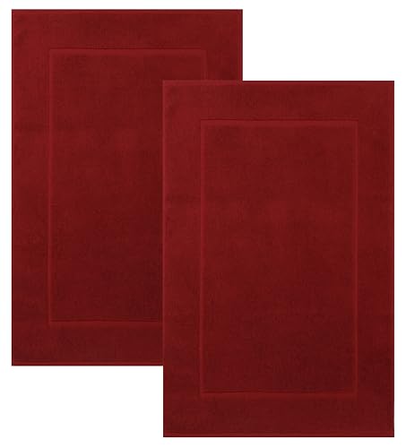 Betz Badvorleger Premium 2 Stück 50×70 cm – Badematte aus 100%...
