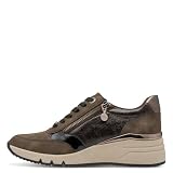 s.Oliver Damskie buty sportowe Low 5-23608-42, brązowe grzebienie, 42 EU, Brązowy grzebień, 42 EU