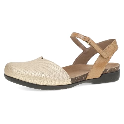 Image of Dansko Rowan Sandal for Women - Memory Foam and Cork Footbed for Comfort and Arch Support - Lightweight Rubber Outsole for Long-Lasting Wear - Versatile Casual to Dressy Footwear