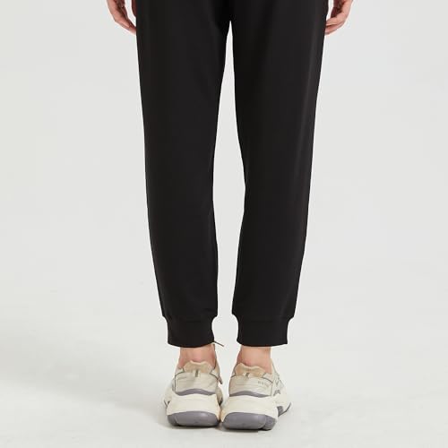 netdraw Women's Ultra-Soft Bamboo Viscose Sweatpants Cotton Lounge Yoga Jogger Tapered Pants4