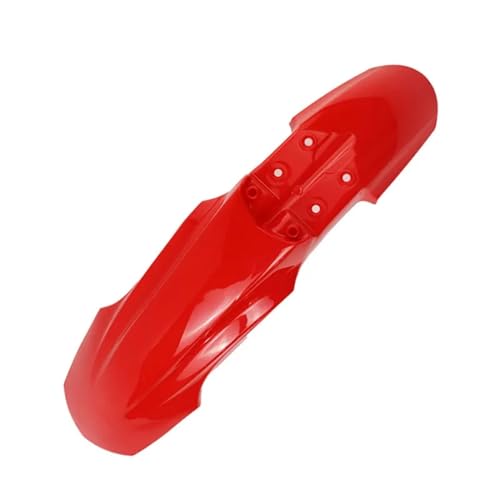 XUBOR Pit Dirt Bike Kit de carenado de Guardabarros Delantero de plástico, Cubierta contra Salpicaduras, for Accesorios de Motocross de Motocicleta KAYO T4 T 4 Kit de carenado de Guardabarros(Rot)