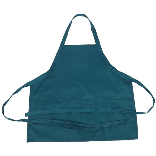 GAROZATION Halter Neck Apron Dishwasher Apron Gardening Apron Chemical Apron Work Aprons Apron for Restaurant Aprons for Dishwashing Apron Mens Dishwashing Apron Polyester Cotton Dark Green