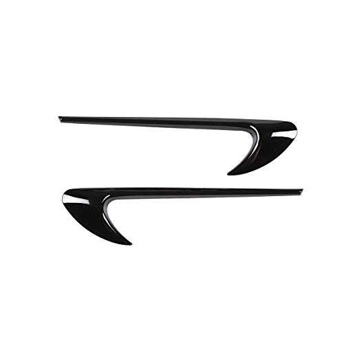 YIWANG - Copri stemma laterale in ABS cromato, 2