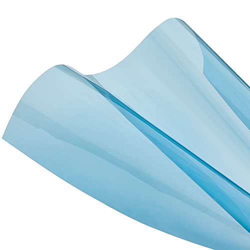 Blueshyhall Film Teinté pour Voiture 70% VLT Bleu, Film Solaire pour Fenêtres, Film Anti-Éblouissement Protection Thermique Film Solaire de Voiture pour Pare-Brise, Fenêtres, Latérales (50 x 300 cm) Blueshyhall Film Teinté pour Voiture 70% VLT Bleu, Film Solaire pour Fenêtres, Film Anti-Éblouissement Protection Thermique Film Solaire de Voiture pour Pare-Brise, Fenêtres, Latérales (50 x 300 cm)